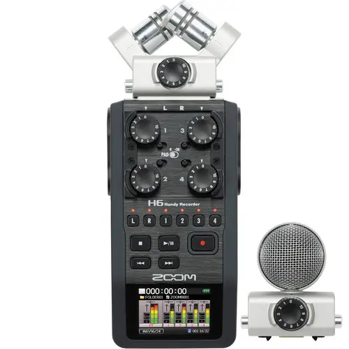 مسجل الصوت Zoom H6 6-Input / 6-Track