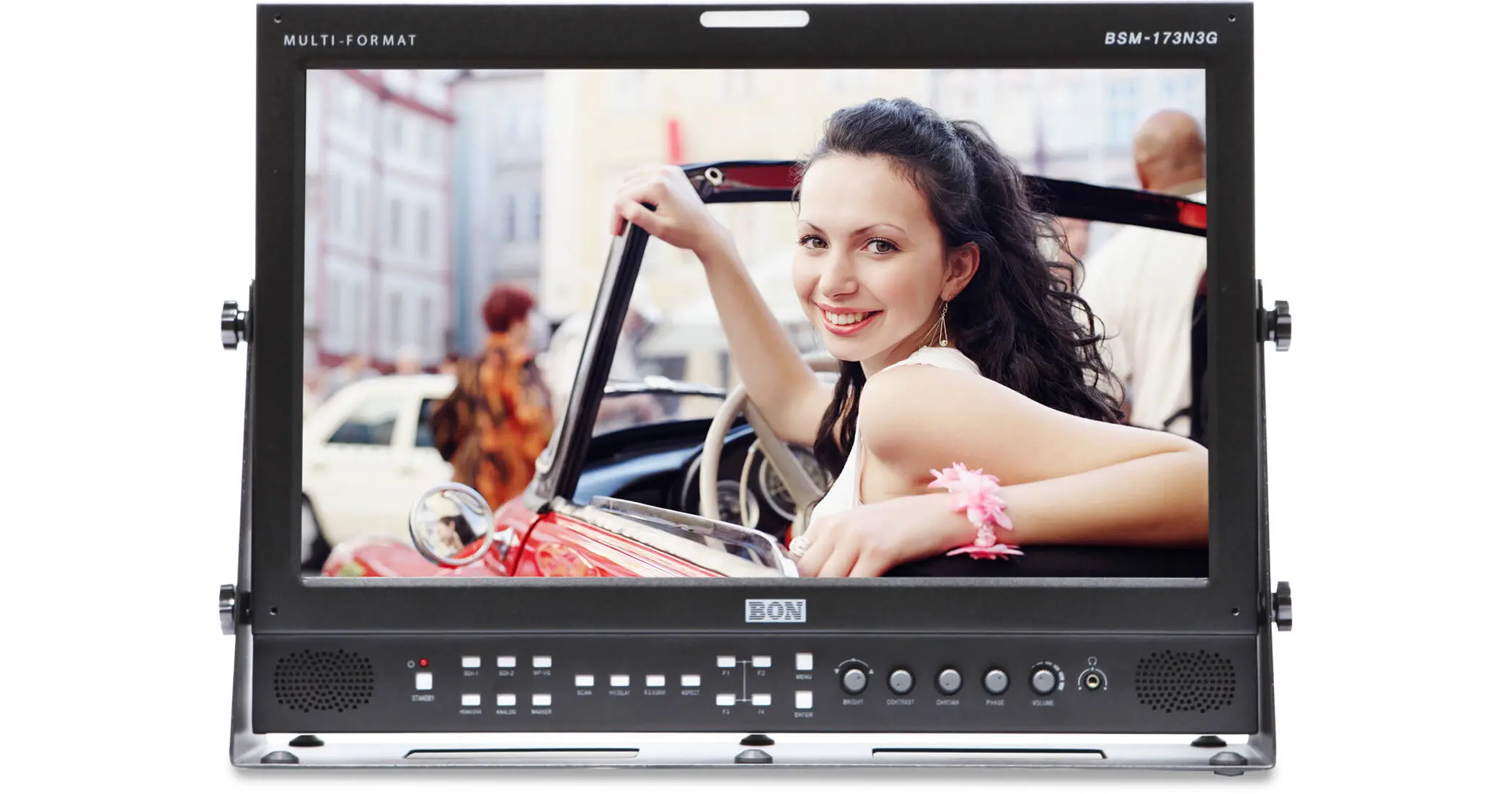 شاشة مخرج احترافية 17 بوصة