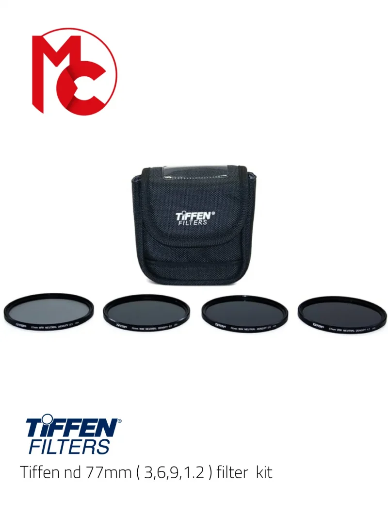 Tiffen 77mm Indie (0.3, 0.6, 0.9, 1.2 ) ND Filters kit