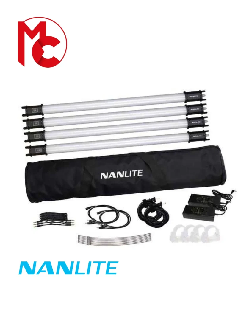 Nanlite PavoTube 15C 2ft 4 RGBW LED Tube kit