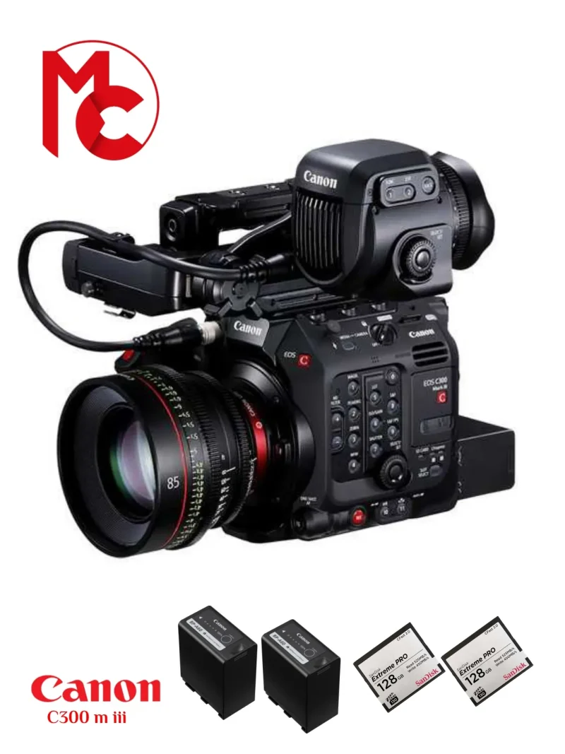Canon EOS C300 Mark III Digital Cinema Camera (EF Lens Mount)