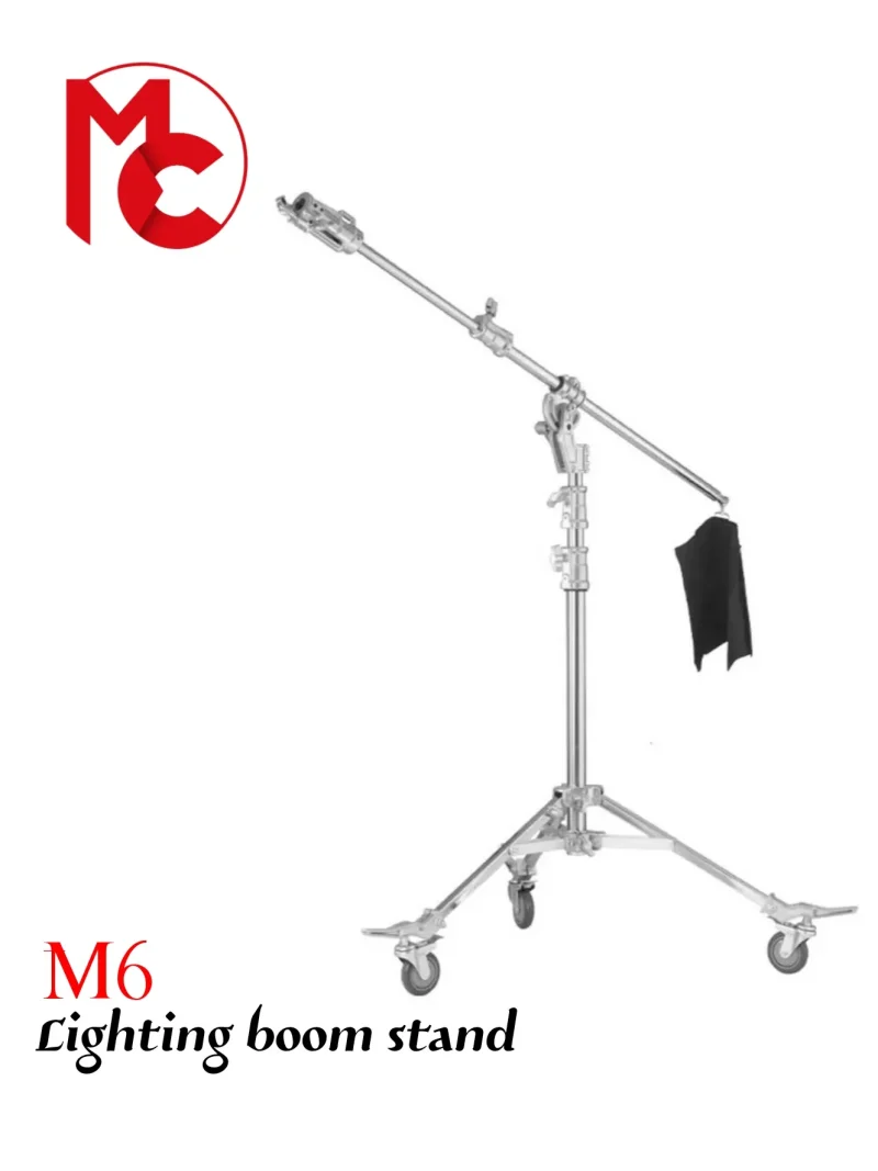 Jinbei M6 2-in-1 Steel Boom Stand with Junior receiver