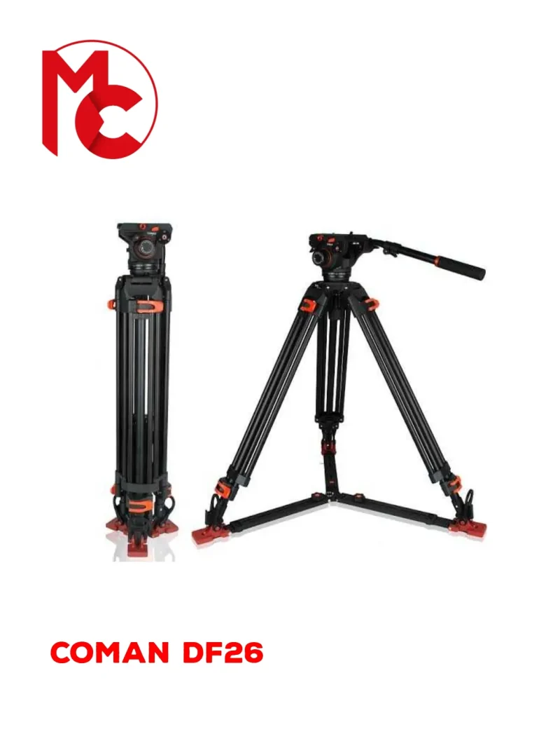 Coman Aluminium Video Tripod DF-26
