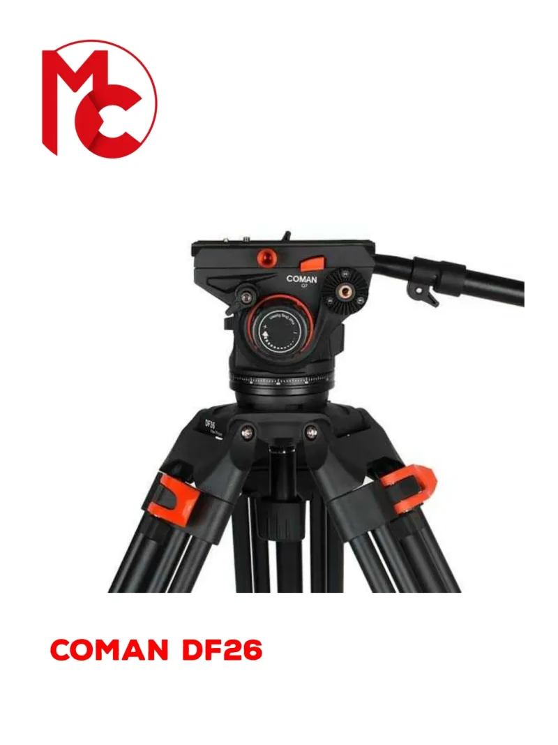Coman Aluminium Video Tripod DF-26