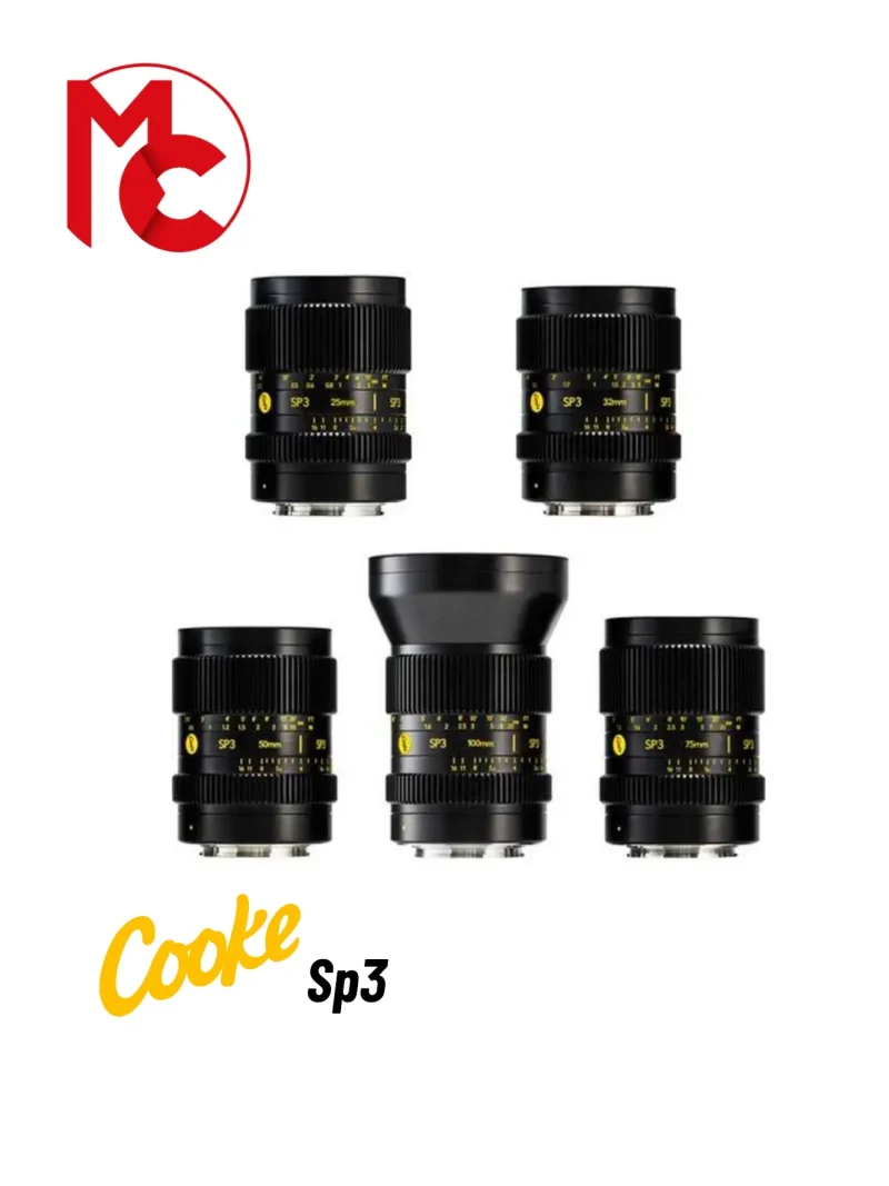 Cooke SP3 Full-Frame 5-Lens Prime Set (25/32/50/75/100mm, Sony E)