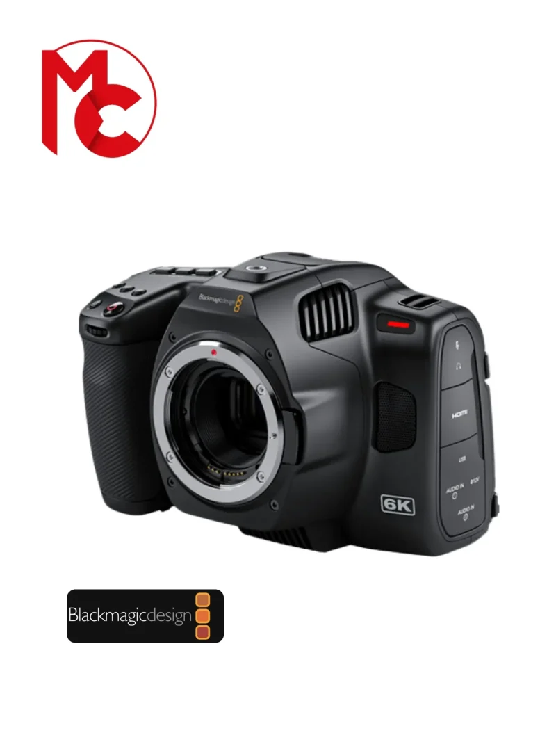 Blackmagic pocket 6k camera