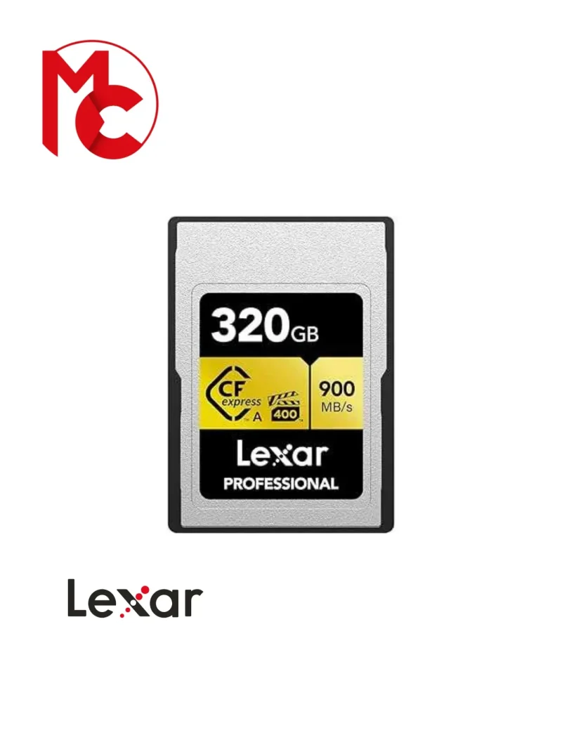 Lexar 320GB Professional CFexpress Type A Card GOLD Series